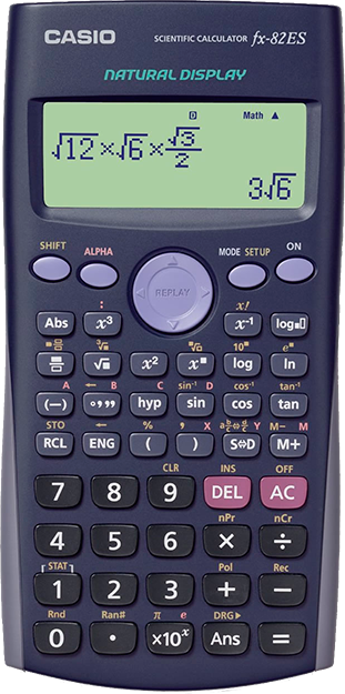 preparar Inútil escribir 3con14 - Matemáticas - I · Calculadora CASIO fx-82ES (emulador) [Software]